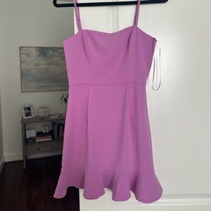 French connection Barbie pink mini dress